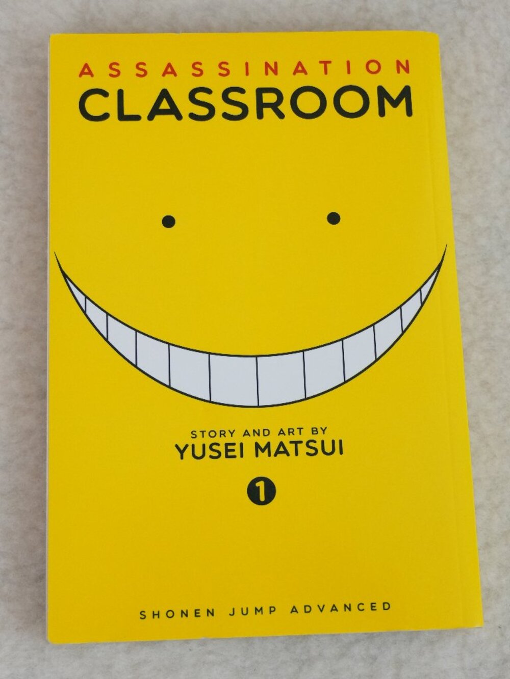 EUC Assassination Classroom Volume 1 Manga Book by Yusei Matsui Shonen Jump